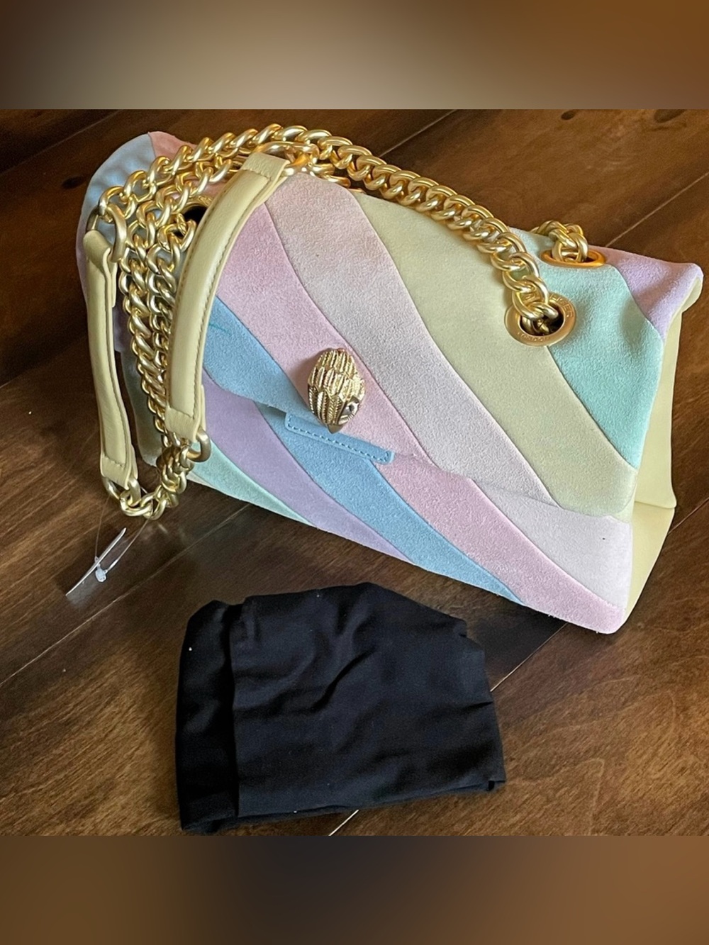 Kurt Geiger London Kensington Leather Convertible Shoulder Bag